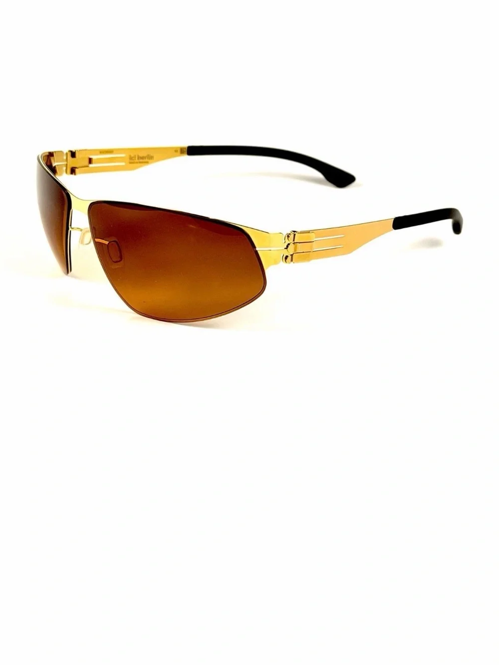 IC Berlin Reese M1521003003t06134do Sunglasses 66mm 100% Authentic Gold New